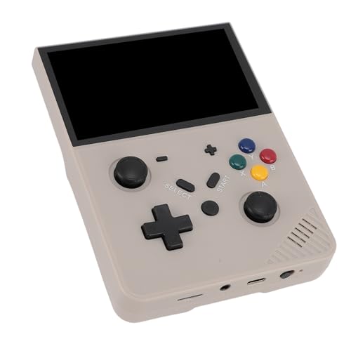 XUMIUZIY Consola de Juegos Portátil Reproductor Portátil Retro Pantalla IPS de 4,3 Pulgadas con Más de 20000 Juegos para Viajes o Entretenimiento en el Hogar (128GB)