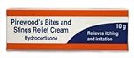 Pinewood's Bite & Stings Relief Cream - Hydrocortisone 1% w/w (1 x 10g Tube)