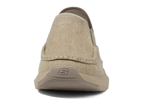 Skechers Herren Parson-Dewitt Hands Free Slip-in Mokassin, Beige, 45 EU – Ansicht 6