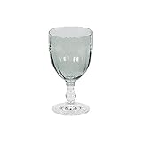  Bohemia Cristal 10259201 Georgia Rotweinkelch 350 ml, Kristallglas, Design im Landhaus-Stil, grün