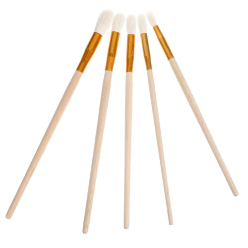 OUNONA 5個 多肉植物果樹用人工授粉ブラシ 多機能園芸用受粉筆 野菜 果実の花粉媒介に イチゴ 唐辛子対応