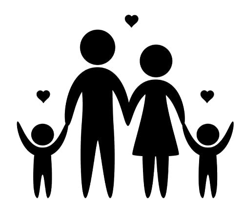 Cute Two Boys Car Sticker – Family on Board Waterproof Vinyl Decal | Car Window Sign for Boys | Custom Family Sticker | Easy‑Apply Decal Gift