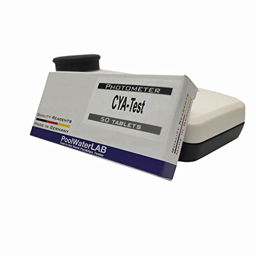 Water-I.d. Water Testing Equipment Reagents For - Pool Lab & Poolwaterlab (Cya-Test (Photometer/Comparator/Nessler)) #TOP2