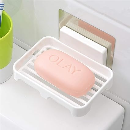 Cuzenal® Plastic Magic Sticker Series Self-Adhesive Waterproof Kitchen Bathroom Soap Holder (White) (B0CJ2KL13L) Amazon Price History, Amazon Price Tracker