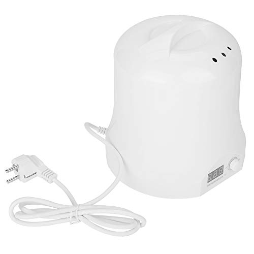 Appareil Chauffe Cire 200W Électrique à la Machine à Épiler Professionnel à Epiler Kit Complet dEpilation Portative Temprérature Ajustable Ecran Lisible Pot Amovible Echauds de Main Femmes