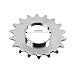 catazer 13T/14T/15T/16T/17T/18T Fixed Gear One Speed Bicycle Freewheel Cogs Sprocket & Lockring for Fixie Track Bike Hub (18T Set)