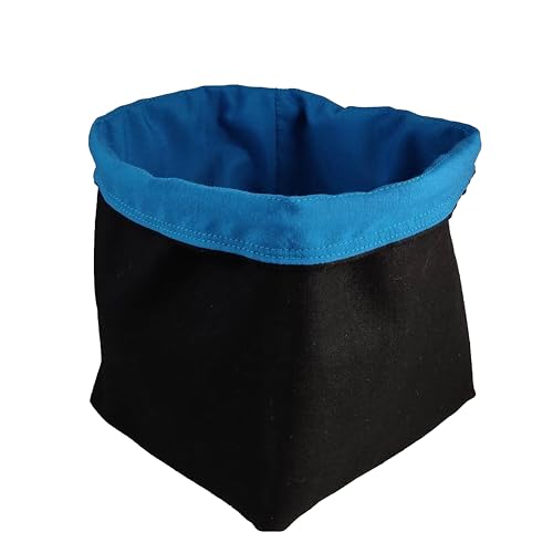 Square Dice Bag/Reversible Tile Pouch- Plain Large Bag
