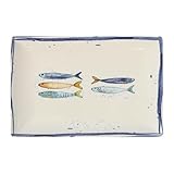 La Mediterránea - Plato de presentación (30 x 20 cm, 6 piezas)