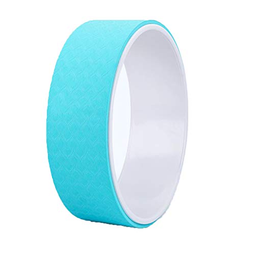 HAOBANLV Yoga Wheel Pilates Roller Muscle Tension Release - Dia 33Cm X W 13Cm - Stretching, Balancing, Increasing Flexibility And Improving Backbends - Relieve Pain And Stress