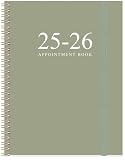 2025-2026 Appointment Book & Planner - 8.5' x 11' Daily Hourly Planner 2025 from July 2025 - June 2026, Weekly Appointment Book with 30-Minute Interval, Teal