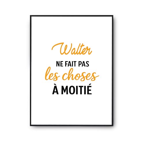 Cadeau humour anniversaire original poster affiche citation murale