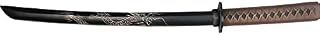 BladesUSA 1808D Samurai Wooden Training Sword 30-Inch Wooden Wakizashi
