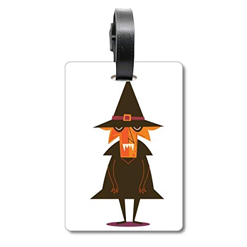 Étiquette d'identification pour valise fantôme Halloween accessoire de voyage