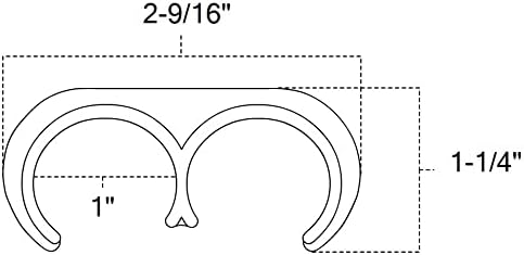 Miniatura 4 de Elegent Upholstery Juego de 6 clips de conector de plástico para silla plegable, color negro