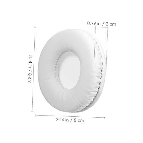 2pcs Replacement Ear Pads Sponge Earphone Covers for Headset Comfortable Cushion Pads miniatura 2