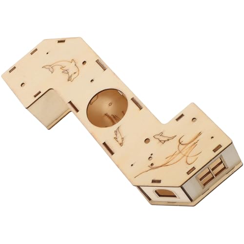 jojofuny Hamster Tunnel Pet Hideout Accessory Cozy Animal Play Tube for Hamsters Gerbils Mice Guinea Pigs Easy to Assemble and Clean