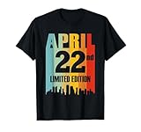 April 22 Limited Edition 22nd Day Retro Vintage T-Shirt