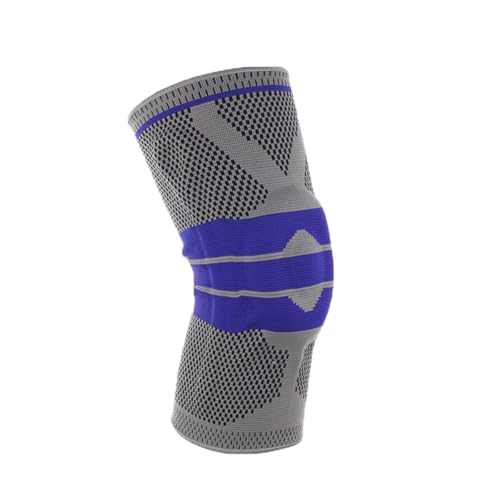 Image of ONEOM Fitness Running Knee Support Protect Gym, Sport Braces Kneepad Elastic Nylon Silicon Padded Compression Knee Pad Sleeve for Basketball & Volleyball