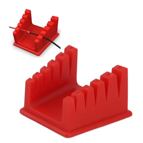Support De Soudure, Support De Fil De Station De Soudure Pour Souder le Support De Pince De Fil En Plastique, Pince De Station De Soudure Pour Fil, Rouge