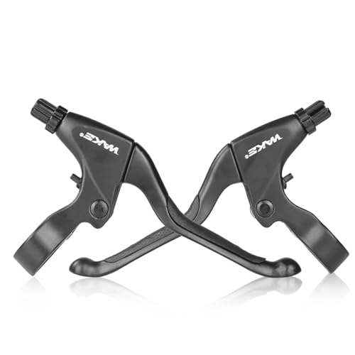 FOMTOR Bike Brake Levers Universal Aluminum Alloy Bicycle Brake Lever 2.5 Finger and 4 Fingers Length for Mountain Bike Kids Bike Folding Bike MTB BMX (2.2cm)
