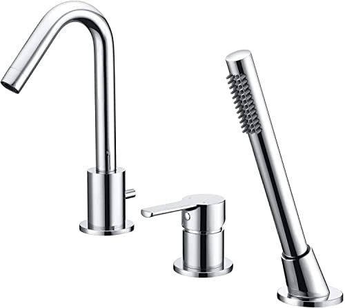 Robinet de baignoire 3 trous laiton pour en finir avec le calcaire