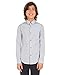 Calvin Klein Boys' Long Sleeve Sateen Dress Shirt, Button-Down Style with Buttoned Cuffs & Shirttail Hem, Grey, 8