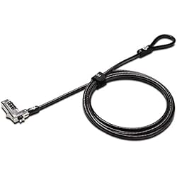 Kensington Cable De Seguridad Kensington Candado Fino de Combinación para Portátiles para Ordenadores y Dispositivos 2 en 1 con Ranura de Seguridad Nano, Antirrobos y con un Cable Resistente a los Cortes de 1,8 m (K60603WW)
