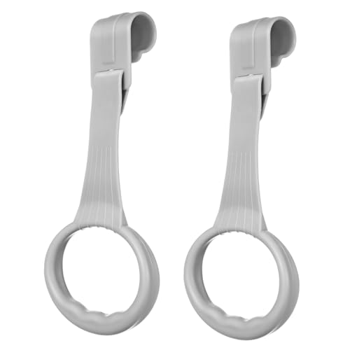 Garneck 1 Par Anillo de seguridad de pie para bebés barandillas de para pequeños pequeño ganchos para colgar tirar de los anillos bebé de