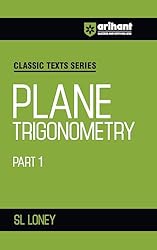 Arihant Plane Trigonometry Part 1 by SL Loney