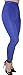 CzSalus Figurformende Anti-Cellulite Lange Hose (Leggings) mit Massageeffekt (Indigo, XL)