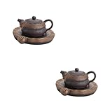 Théière de style - la poignée peut vous aider à verser le thé couramment, et le trou de filtre à l'intérieur est idéal pour filtrer les feuilles de thé, théière en céramique