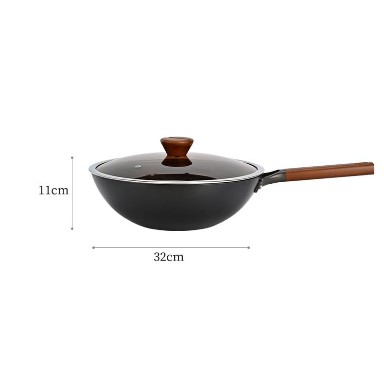 Wok Tradicional Chino de Hierro Hecho a Mano miniatura 2