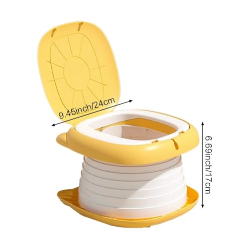 Pot pliable pour enfants réutilisable et siège de formation compact intérieur - 3