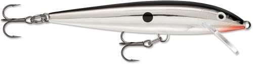 Rapala Original Floater – Balsa Minnow Lure – 3-1/2", Metallic Silver