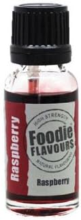Raspberry Foodie Flavours Natural Flavouring 15ml - for food use, baking