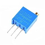 Potentiometer BLEDD 1Pack 100 Stück 3296W 1k 2k 5k 10k 20k 50k 100k 200k 500k 1M 1ohm Trim Pot Trimmer Potentiometer Typ for (Size : 2K Ohm)