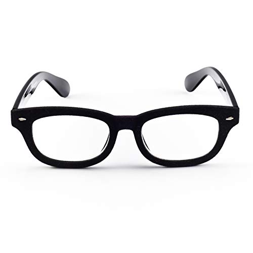 Contacta, Velvet, Occhiali da Lettura per Donna, Montatura con Effetto Velluto e Aste Lucide, Occhiali di Tendenza, Confezione con Astuccio Portaocchiali, 30g