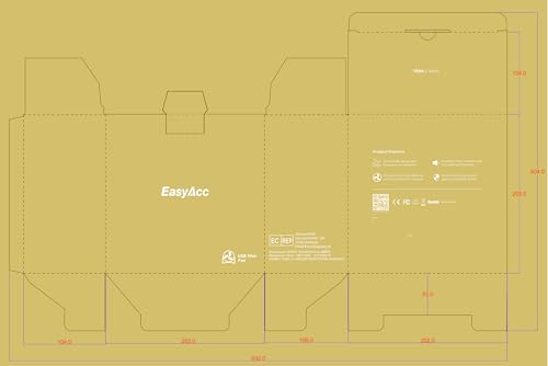 EasyAcc Ventilatore da Tavolo Portatile 5000