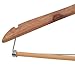 Household Essentials CedarFresh 26340 Red Cedar Wood Clothes Hangers | Locking Trouser Bar and Swivel Hook | Set of 4