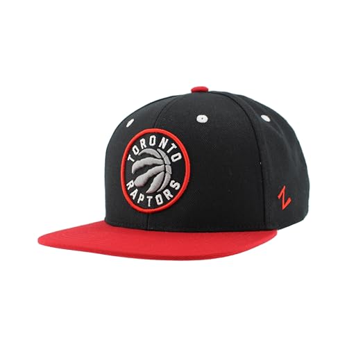 Toronto Raptors NBA Officially Licensed Adjustable Snapback Hat Flat Bill Z11 Icon Alternate Color