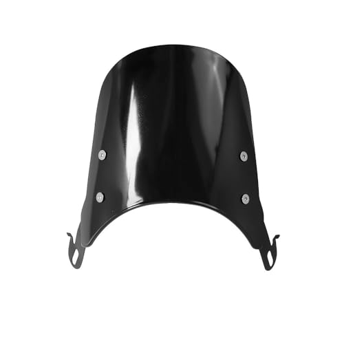 Pare-vent universel moto sport aérodynamique et compact pour phare rond 4-7 pouces