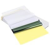 Phinus Tattoo Transfer Paper, 50 Sheets of Tattoo Stencil Paper, 8.25 X 11.75 inches A4 Size Stencil Paper - Commercial & Personal Use