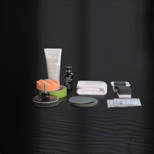 EASTUP Headlight Lens Restoration Kit Restore Cloudy and Dull Headlights, Taillights, Fog Lights and Directional Lights With Exclusive UV Block Clear Coating.