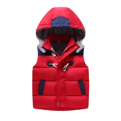 Baby Boys Girls Puffer Vest Winter Warm Lightweight Sleeveless Puffer Jacket Kids Fall Sleeveless Coats