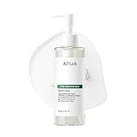 Anua Heartleaf Pore Cleansing Oil Mild, Gesichtsreiniger für empfindliche Haut, Öl-Cleanser für das Gesicht, Make-up-Entferner, Koreanische Hautpflege, nicht komedogen, parfümfrei, 200 ml