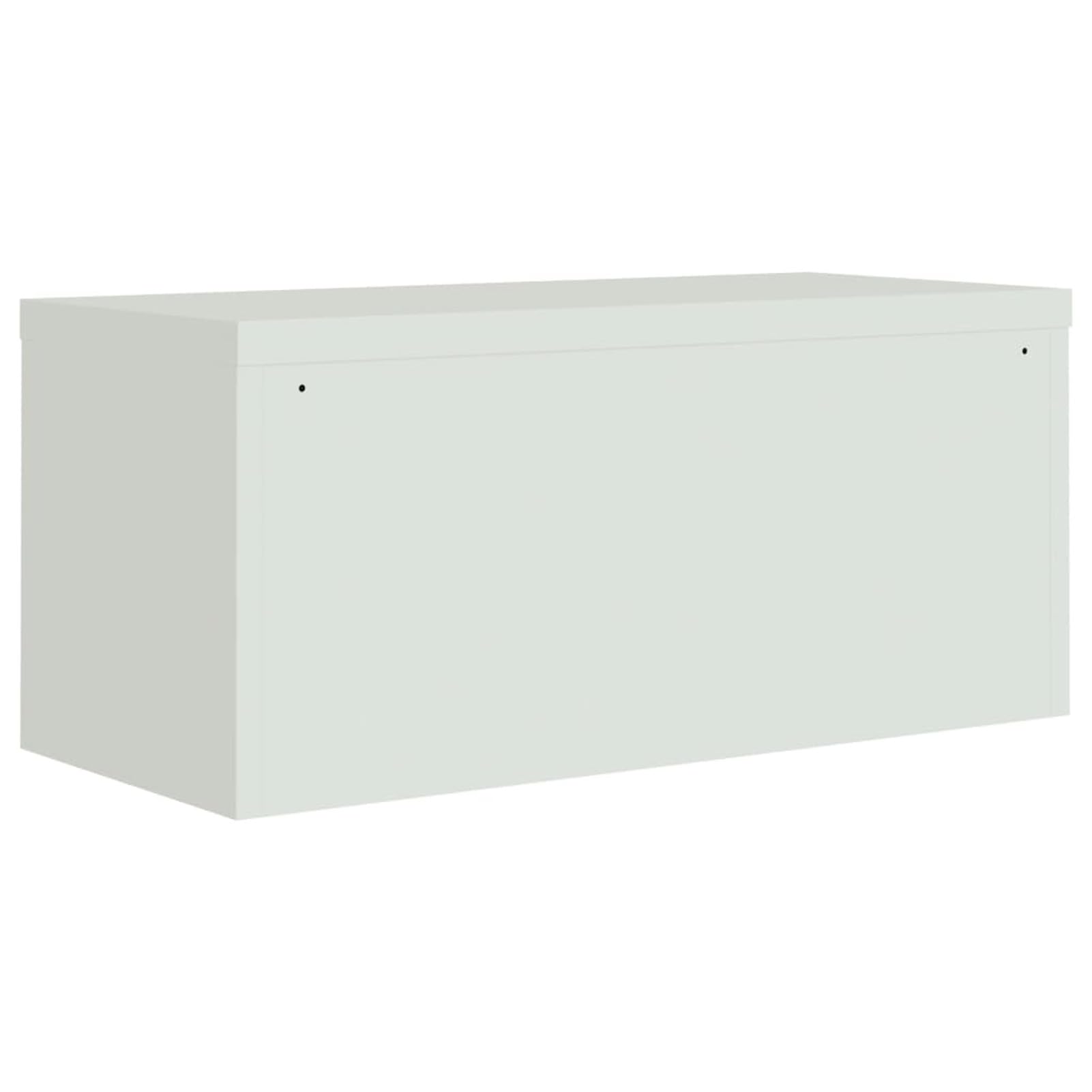 Armadio Classificatore Grigio Chiaro 90x40x180 cm in Acciaio,Armadi Archivio,Armadio Classificatore,Armadi da Ufficio,Schedario da Ufficio(SPU:3188319)