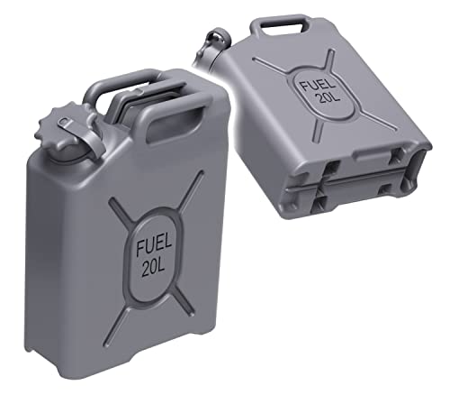 Teirex Studio TR35065 Fuel Tank Set B, 1/35 Current, U.S. Military Use, 4.6 gal (20 L), Resin Kit, Molded Color