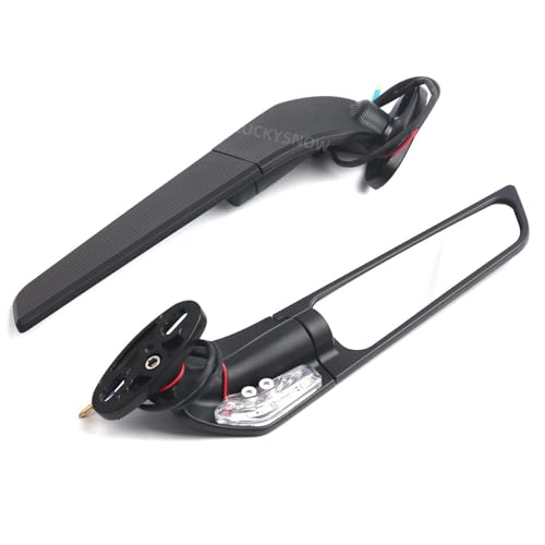 Espejo retrovisor de gran visión regulable para moto Kawasaki Ninja 2