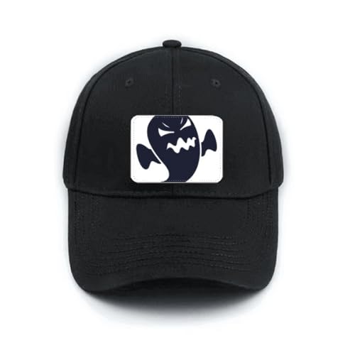 Casquette classique haut de gamme Art Déco noire avec finitions ajustables