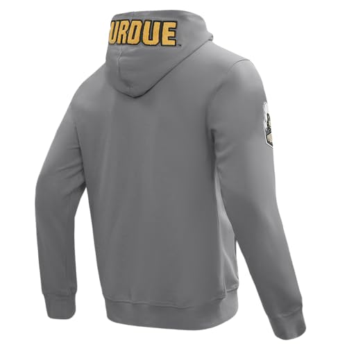 Image of Pro Standard Mens College Classic Chenille Cotton Double Knit Full Zip Hoodie